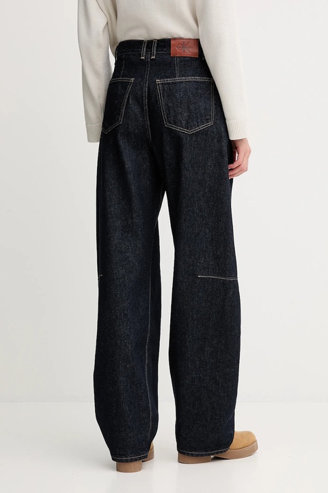 Calvin Klein Jeans jeansy damskie kolor granatowy LV047D701G - zdjęcie produktu nr 2