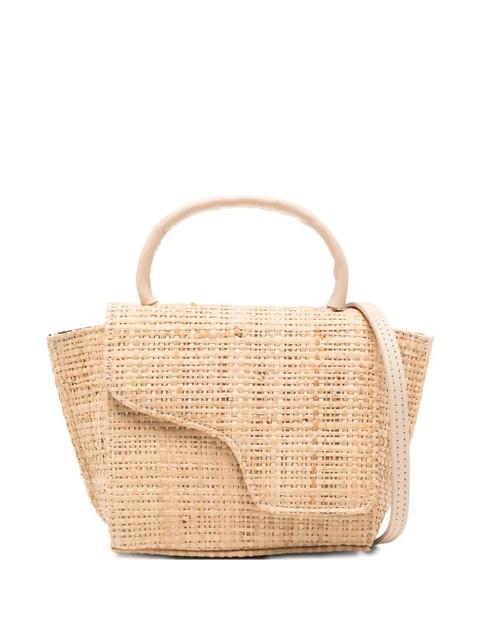 ATP Atelier Montalcino raffia tote bag - BEIGE - zdjęcie produktu nr 1