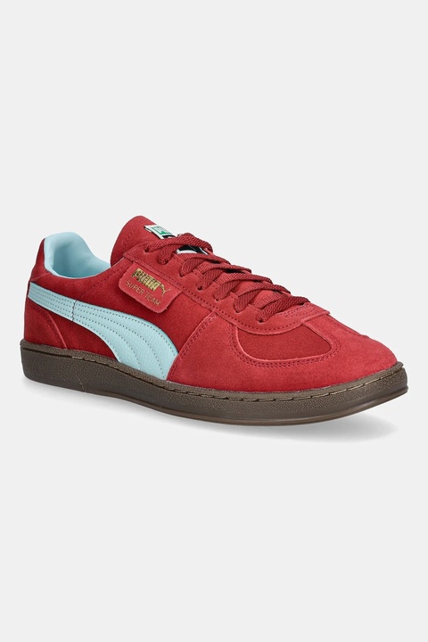 Puma sneakersy zamszowe Super Team SD kolor bordowy 398528 - zdjęcie produktu nr 1