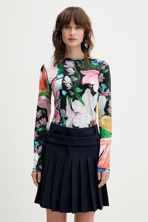 Stine Goya longsleeve damskie kolor czarny SG-AW25-T007-2244 - zdjęcie produktu nr 1