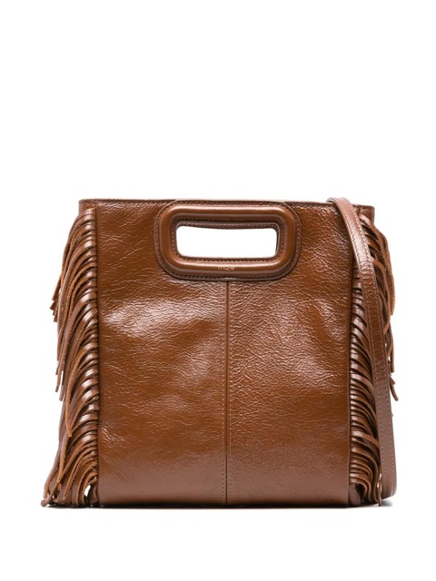 Maje fringe-detail tote bag - Brown - zdjęcie produktu nr 1