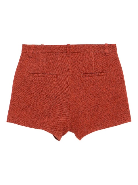 Alysi twill tailored shorts - Orange - zdjęcie produktu nr 1