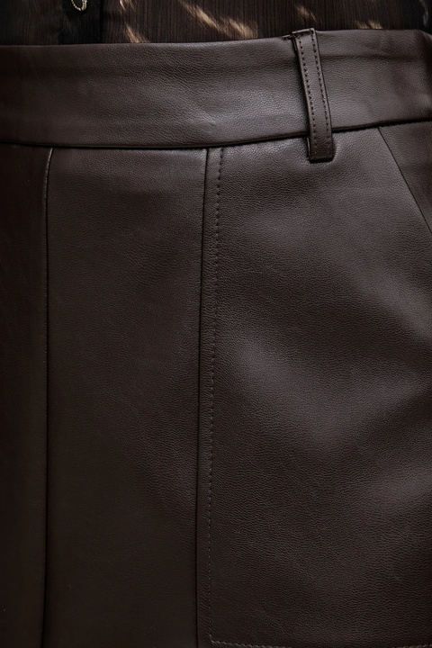 Morgan spódnica JILF kolor brązowy midi ołówkowa JILF - zdjęcie produktu nr 1