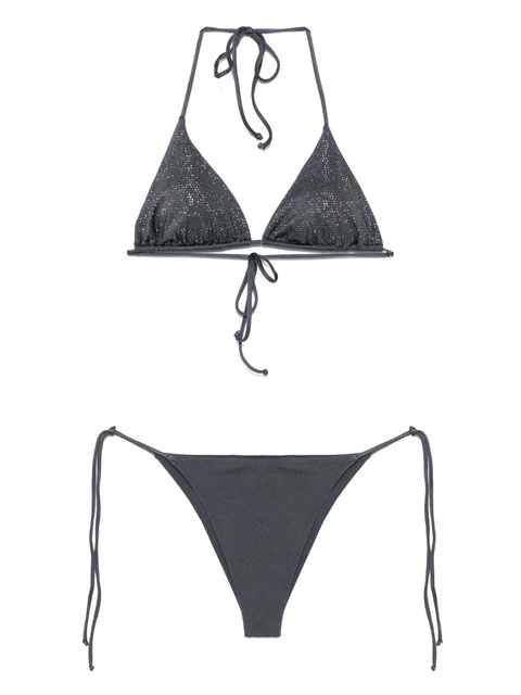 MC2 Saint Barth Anna strass-embellished bikini - Blue - zdjęcie produktu nr 1