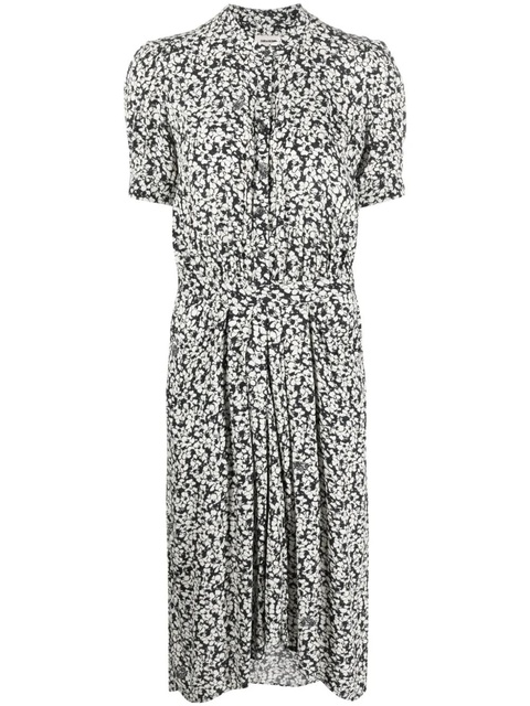 Zadig&Voltaire Rima floral-print midi dress - Blue - zdjęcie produktu nr 1