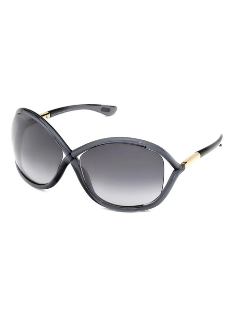 TOM FORD Eyewear geometric semi-rim sunglasses - Grey - zdjęcie produktu nr 2