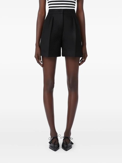 Max Mara Avena pleated shorts - Black - zdjęcie produktu nr 1