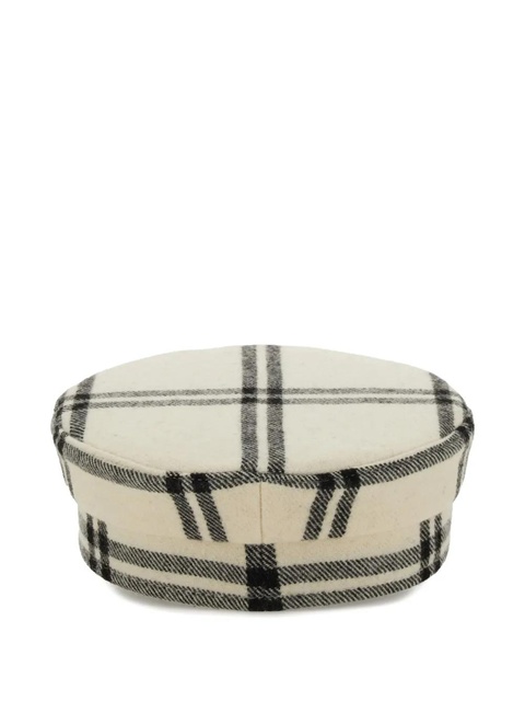 Ruslan Baginskiy checked peaked hat - White - zdjęcie produktu nr 2