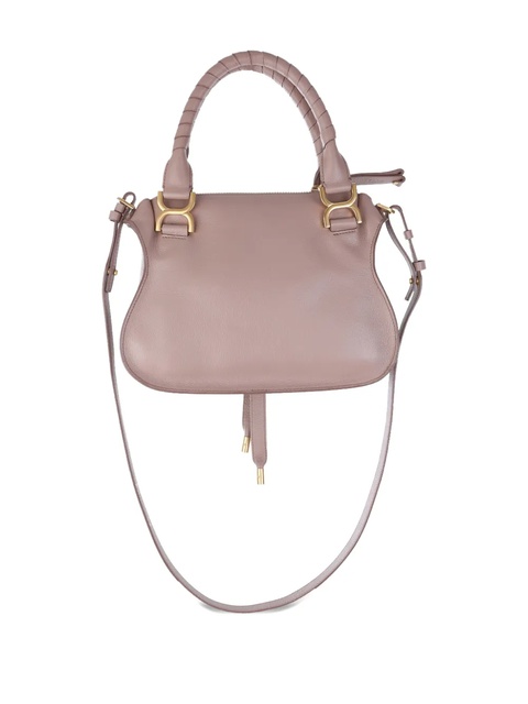 Chloé small Marcie leather tote bag - Pink - zdjęcie produktu nr 2