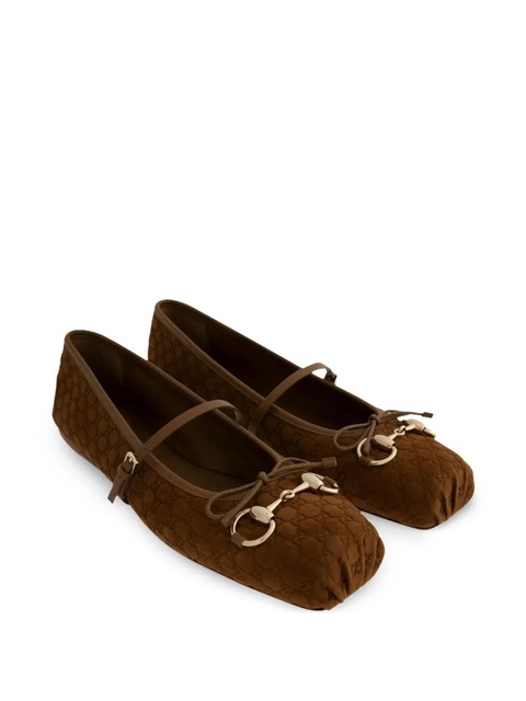 Gucci Horsebit ballet flats - Brown - zdjęcie produktu nr 2