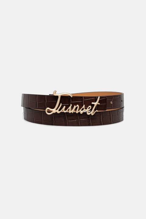 Twinset pasek damski kolor brązowy 252TA452A - zdjęcie produktu nr 1