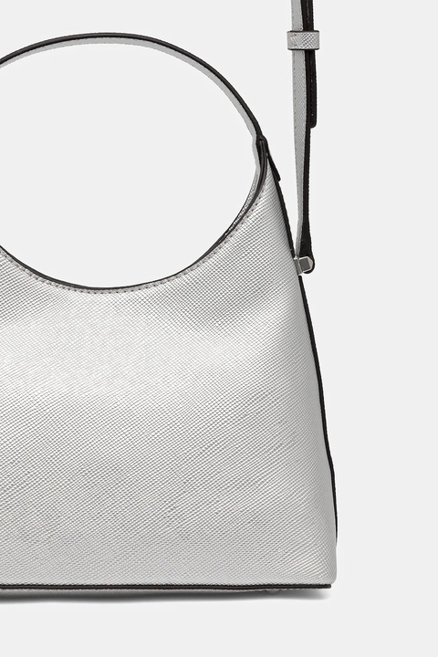 Guess torebka ROSALBA kolor srebrny HWMY96 57010 - zdjęcie produktu nr 2