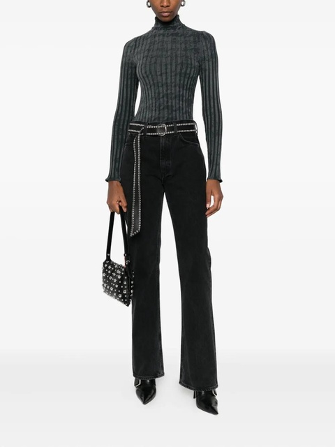 AGOLDE five-pocket jeans - Black - zdjęcie produktu nr 2