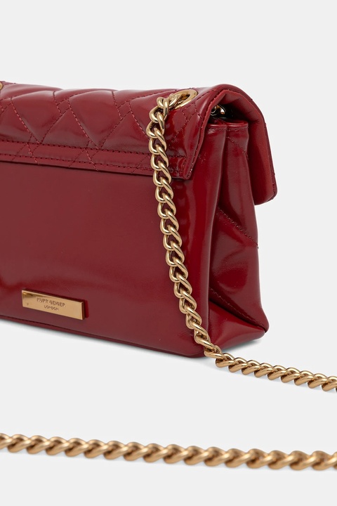 Kurt Geiger London torebka skórzana KENSINGTON kolor bordowy 846350319 - zdjęcie produktu nr 2