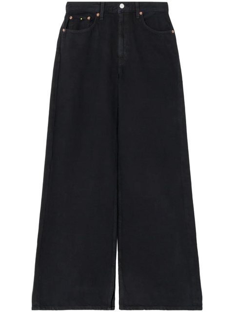 RE/DONE Low Rider loose jeans - Black - zdjęcie produktu nr 1