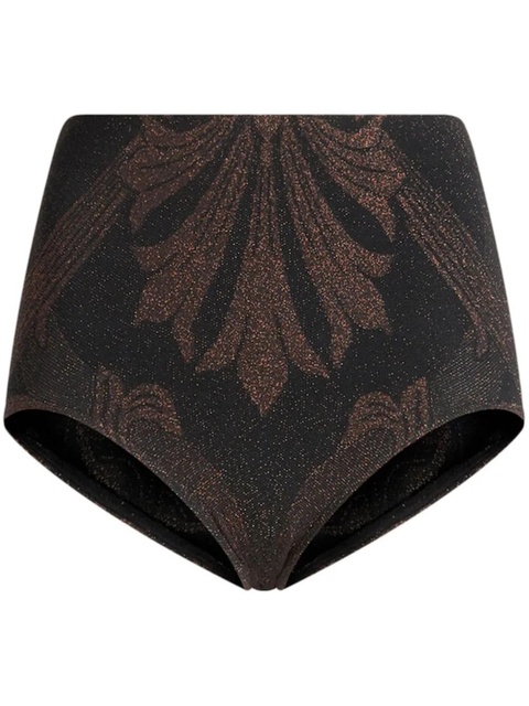 ETRO glitter jacquard shorts - Brown - zdjęcie produktu nr 1