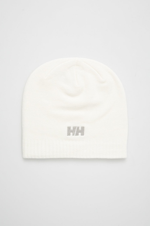 Helly Hansen Czapka kolor biały z cienkiej dzianiny 57502-990 - zdjęcie produktu nr 1