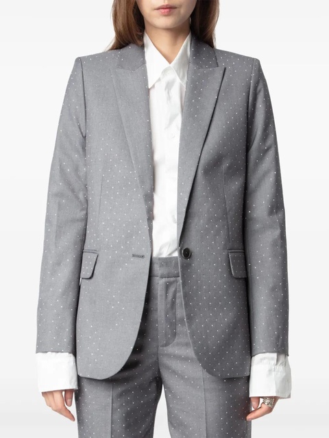 Zadig&Voltaire Valse blazer - Grey - zdjęcie produktu nr 2