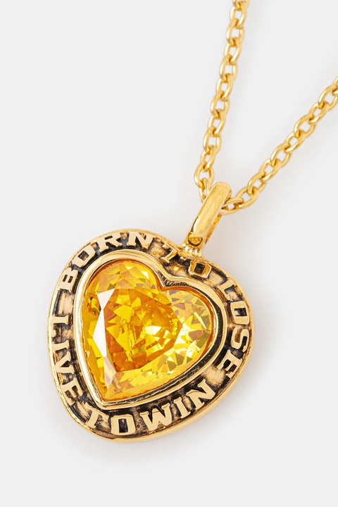 AMBUSH naszyjnik srebrny Heart Class Ring Charm Necklace 12114803 - zdjęcie produktu nr 2