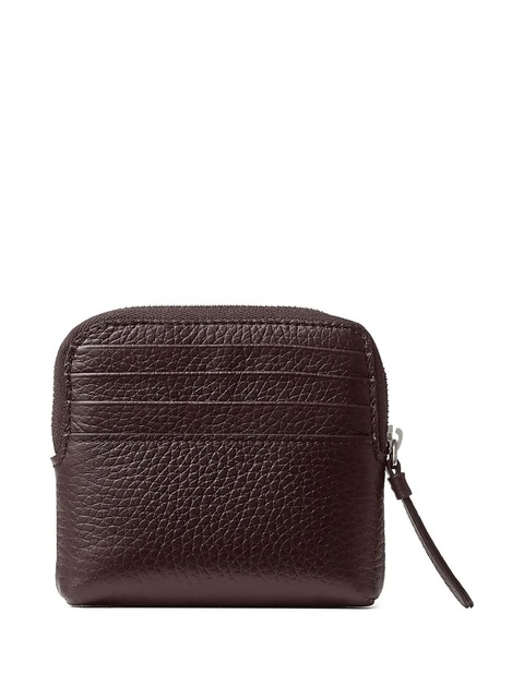 Jimmy Choo zip-top leather wallet - Red - zdjęcie produktu nr 1