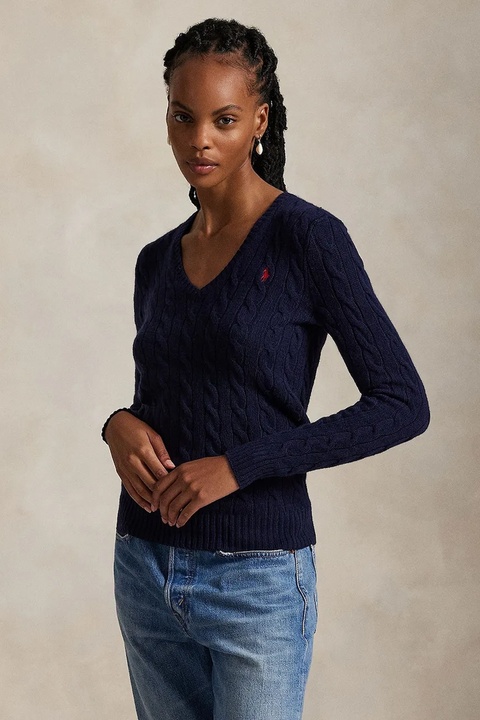Polo Ralph Lauren sweter damski kolor granatowy 211971866 - zdjęcie produktu nr 1