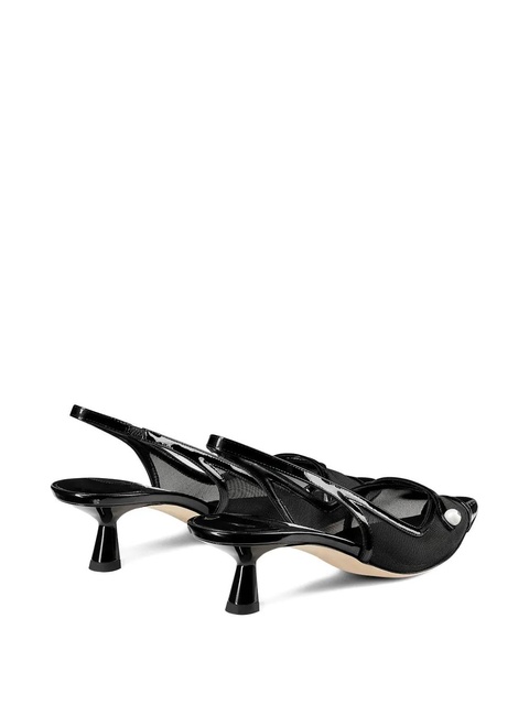 Jimmy Choo 45mm Amita sling-back pumps - Black - zdjęcie produktu nr 2