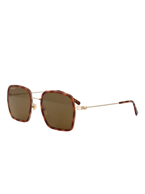 Gucci Eyewear Interlocking G sunglasses - Brown - zdjęcie produktu nr 2