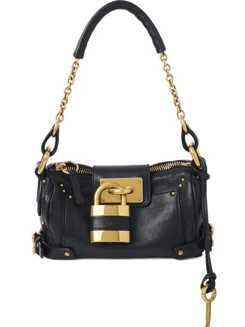Chloé small Paddington chain shoulder bag - Black - zdjęcie produktu nr 1