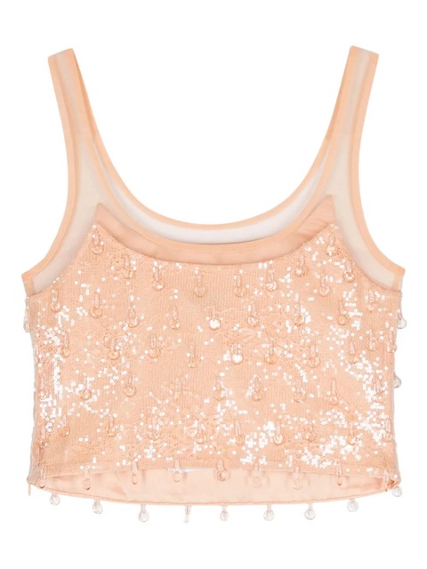 Simkhai Callaway cropped tank top - Neutrals - zdjęcie produktu nr 2