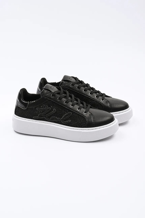 Karl Lagerfeld sneakersy MAXI KUP kolor czarny KL62211F - zdjęcie produktu nr 2
