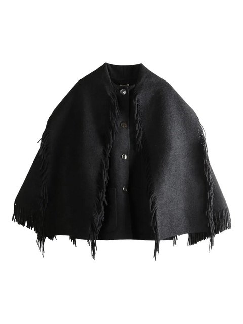 TOTEME fringe button jacket - Black - zdjęcie produktu nr 1