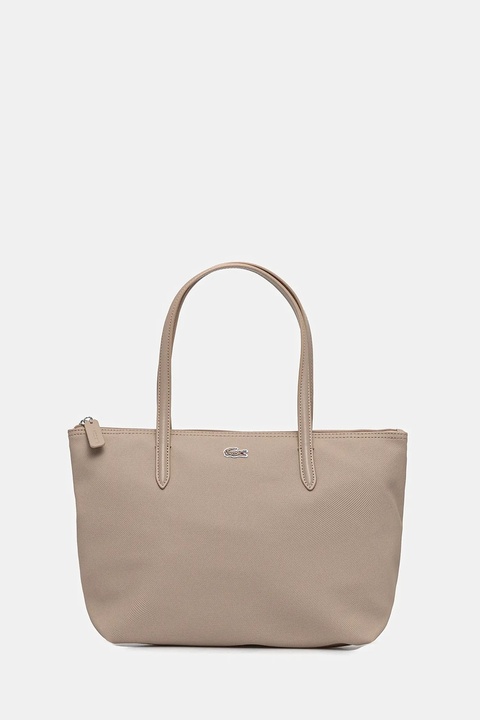 Lacoste torebka kolor beżowy NF2037PK - zdjęcie produktu nr 1