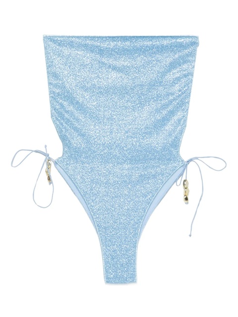 Oséree glitter-embellished swimsuit - Blue - zdjęcie produktu nr 1