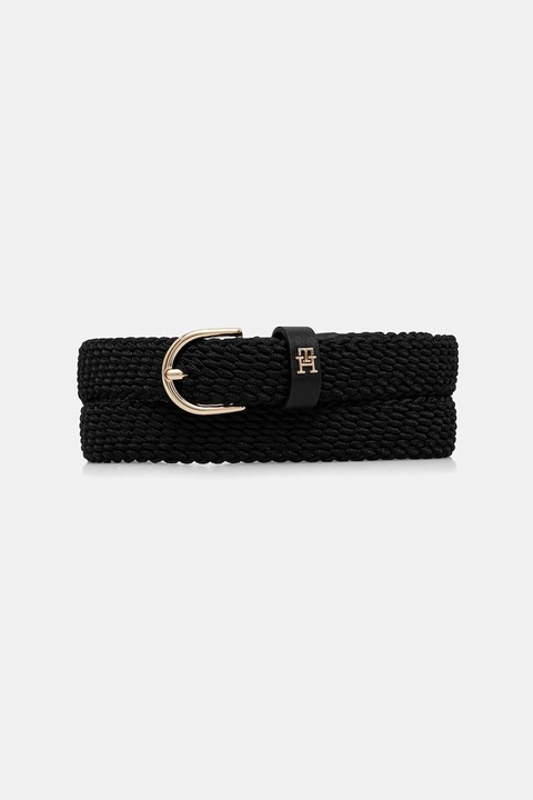 Tommy Hilfiger pasek damski kolor czarny AW0AW17973 - zdjęcie produktu nr 1