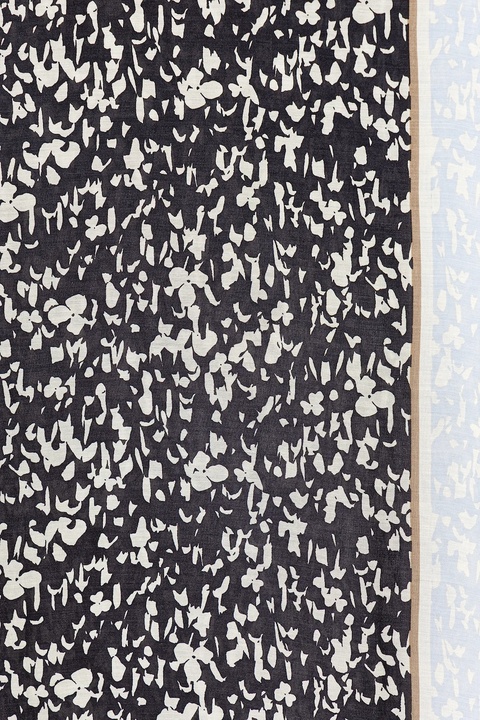 Marc O'Polo szal damski kolor beżowy wzorzysty 600802502045 - zdjęcie produktu nr 2