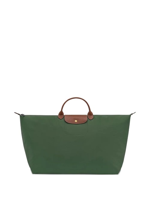 Longchamp large top-zip tote bag - Green - zdjęcie produktu nr 1