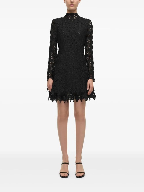 Simkhai lace-detail mini dress - Black - zdjęcie produktu nr 1