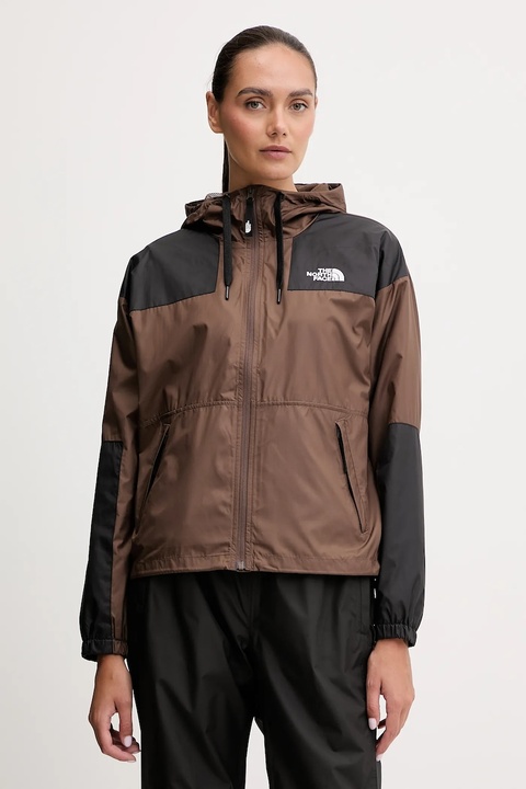 The North Face kurtka Sheru kolor brązowy przejściowa NF0A4C9H1OI1 - zdjęcie produktu nr 1