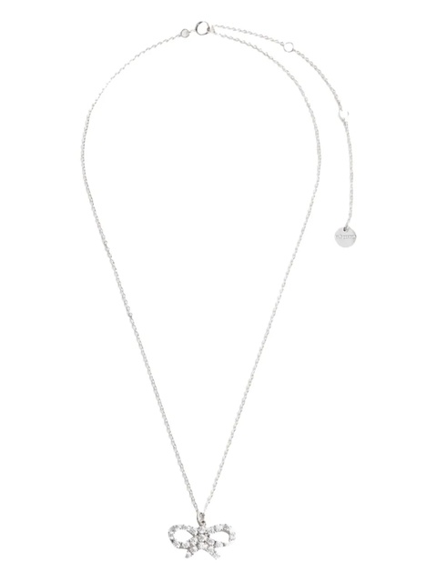 Self-Portrait statement-pendant necklace - Silver - zdjęcie produktu nr 1