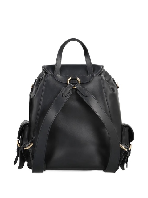 Miu Miu buckle leather backpack - Black - zdjęcie produktu nr 2