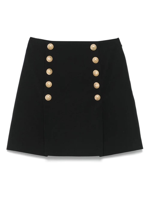 Balmain virgin wool skirt - Black - zdjęcie produktu nr 1