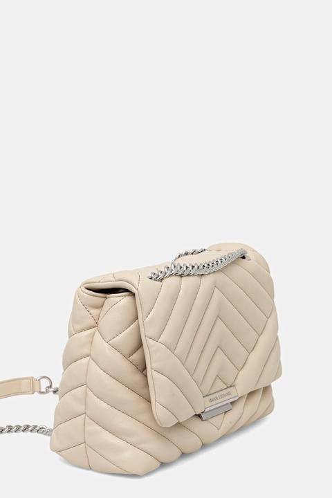 Armani Exchange torebka kolor beżowy 949122 4R742 - zdjęcie produktu nr 1