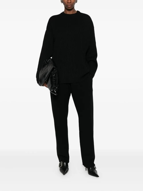 ENTIRE STUDIOS ribbed sweater - Black - zdjęcie produktu nr 2