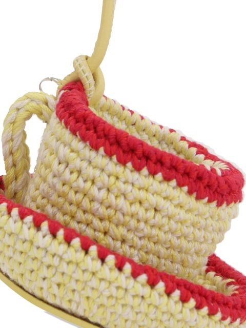 JW Anderson tea cup-pendant bag strap - Yellow - zdjęcie produktu nr 2