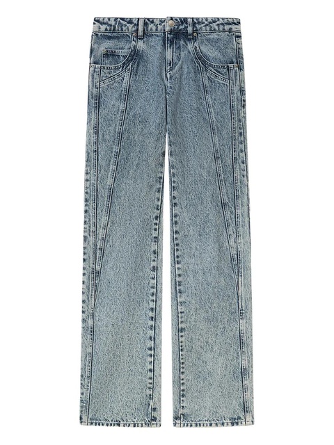 MARANT ÉTOILE Jaylis panelled jeans - Blue - zdjęcie produktu nr 1