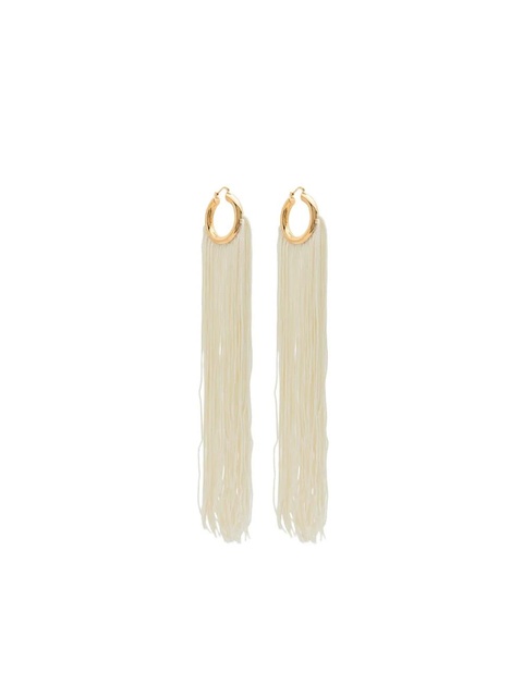 Jil Sander hoops fringe earrings - Gold - zdjęcie produktu nr 1