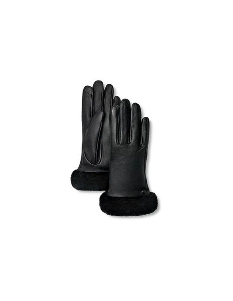 UGG leather gloves - Black - zdjęcie produktu nr 2