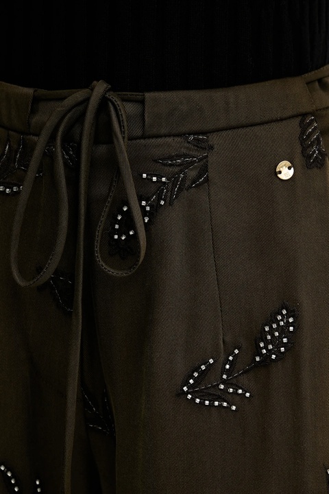 Pedro del Hierro spodnie damskie proste high waist 7602518 - zdjęcie produktu nr 2