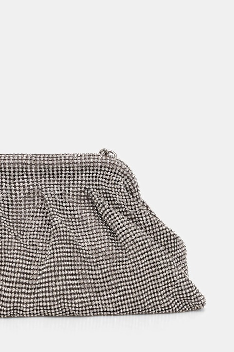 Guess kopertówka ZALINA kolor srebrny HWRY93 50710 - zdjęcie produktu nr 2