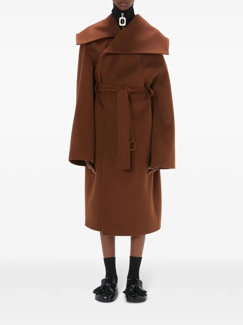 JW Anderson belted wool coat - Brown - zdjęcie produktu nr 2